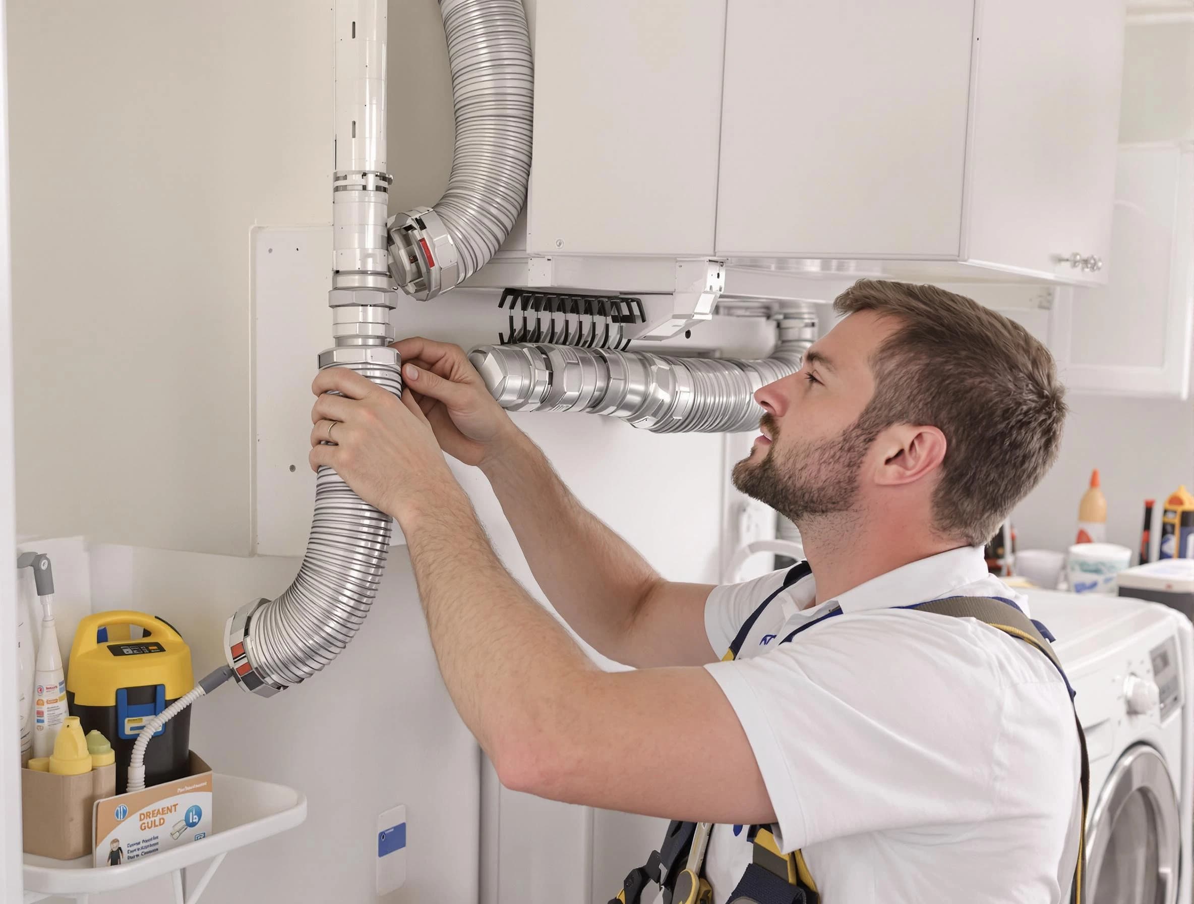 Professional dryer vent repair and installation by Duluth Dryer Vent Cleaning in Duluth