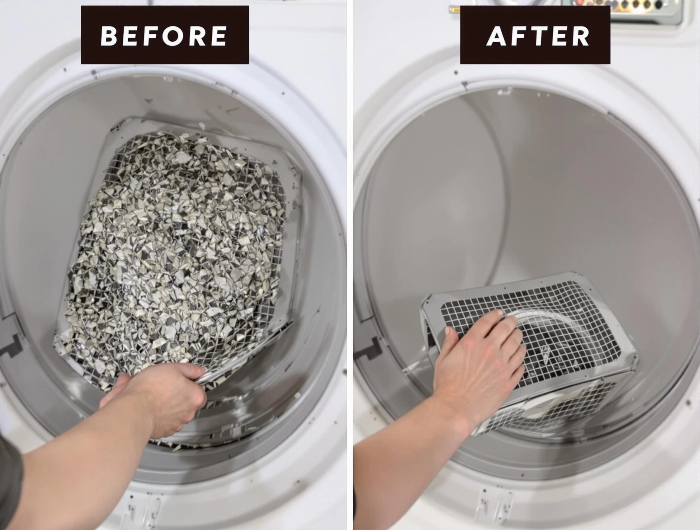 Professional lint trap cleaning by Duluth Dryer Vent Cleaning in Duluth