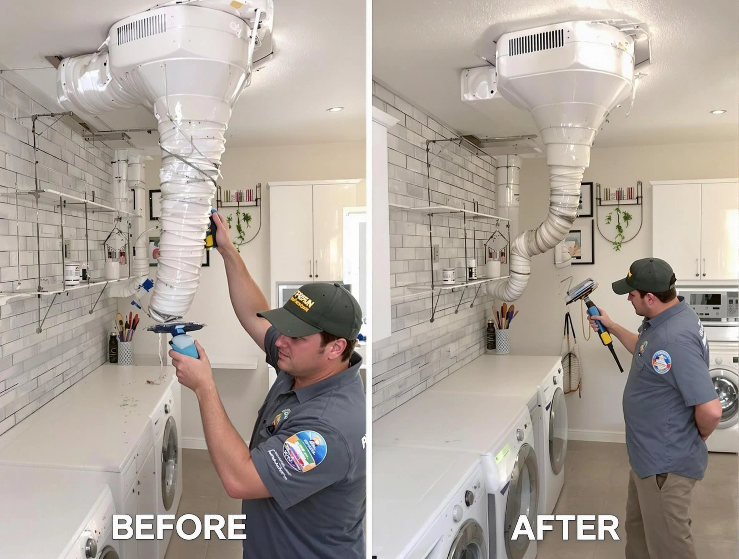 Professional dryer exhaust vent cleaning by Duluth Dryer Vent Cleaning in Duluth