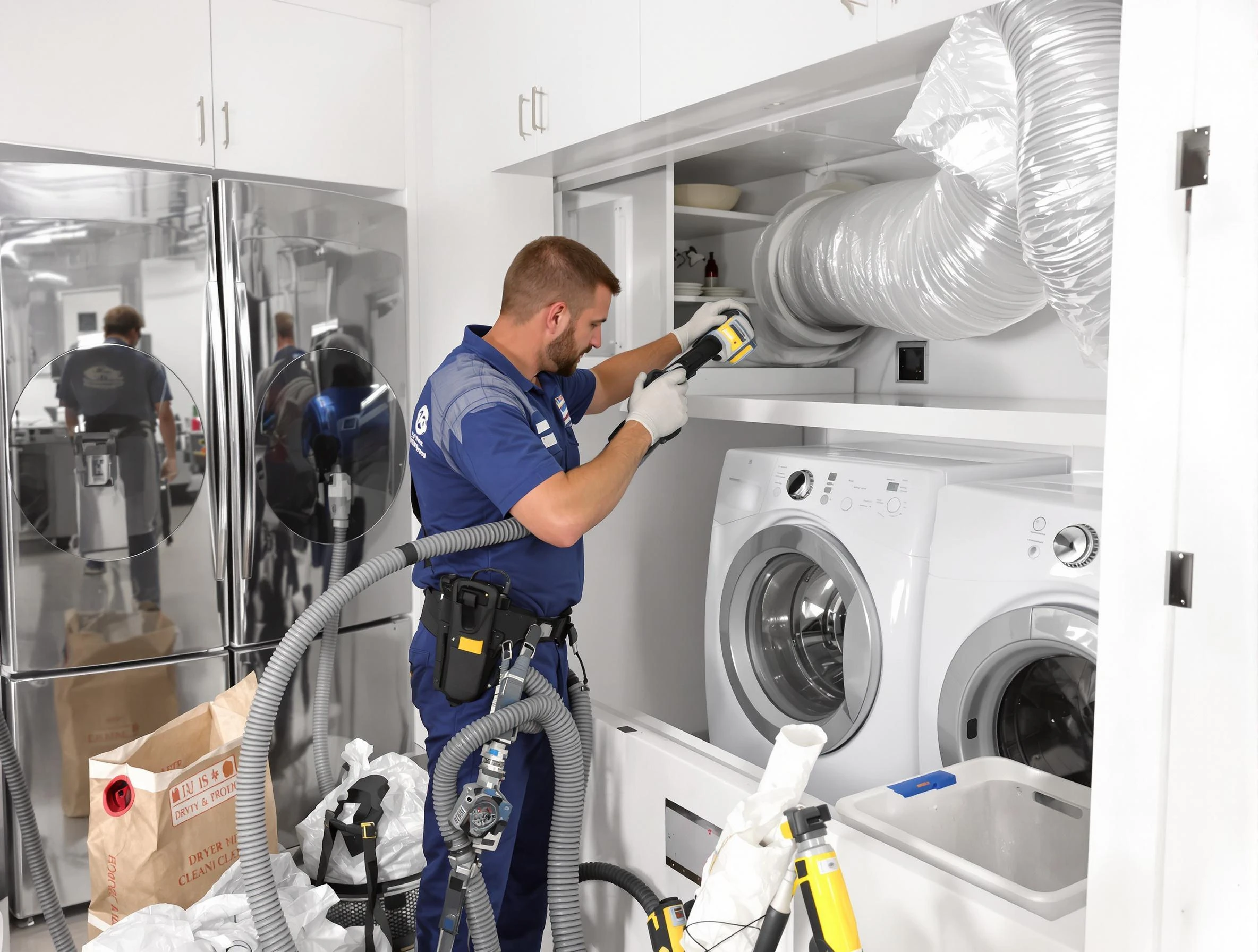 Professional duct cleaning by Duluth Dryer Vent Cleaning in Duluth