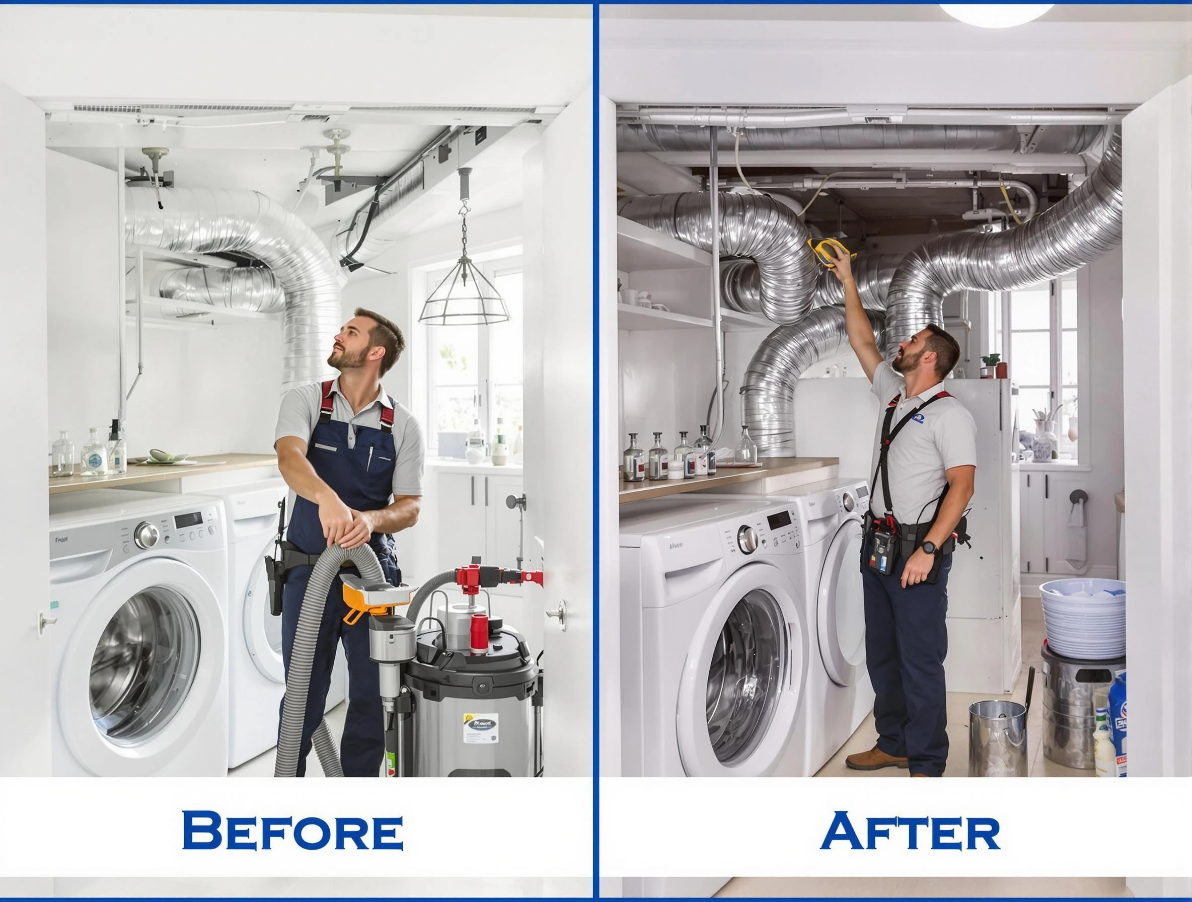 Expert gas dryer vent cleaning by Duluth Dryer Vent Cleaning in Duluth
