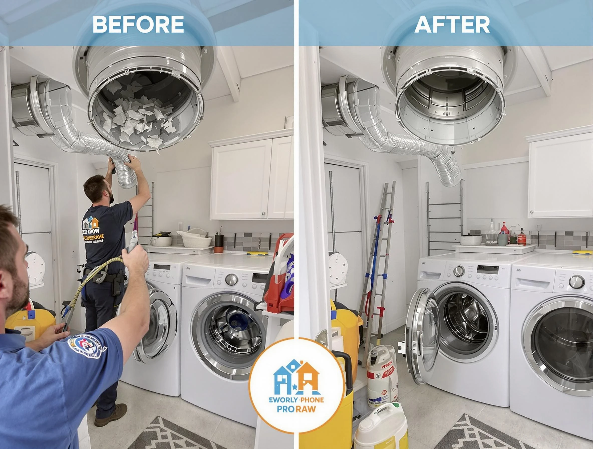 Residential dryer vent cleaning by Duluth Dryer Vent Cleaning in Duluth